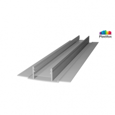 Профиль для поликарбоната ROYALPLAST HCP-D база серебро 4-10мм 6000мм Профиль для поликарбоната ROYALPLAST HCP-D база серебро 4-10мм 6000мм