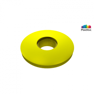 Прессшайба резиновая для поликарбоната жёлтый D=30мм
